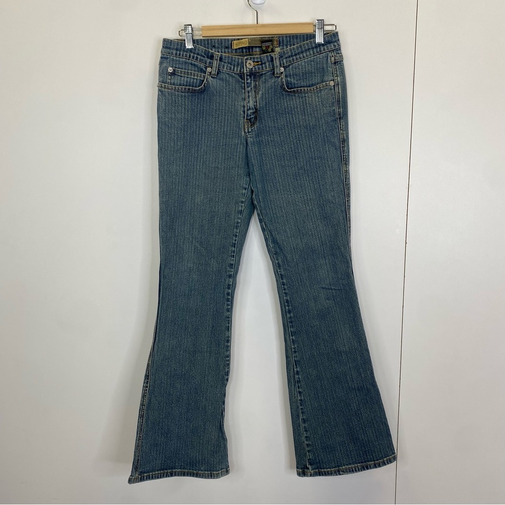Buffalo by David Bitton Vintage Pinstripe DenimJeans Size 30 Style Sandy